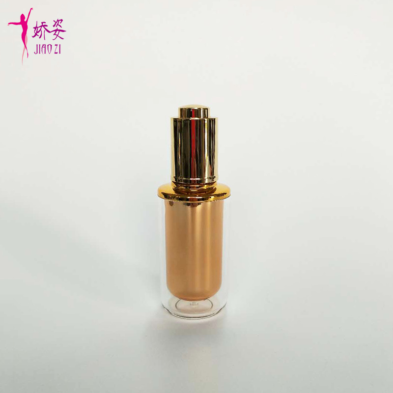 30ML 新款精华瓶 滴管瓶 按压式精油瓶 高档化妆品包材