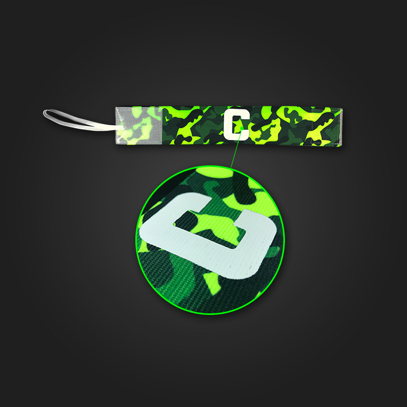 Aikedifei 115 # fútbol capitán brazalete pasta bobinado nylon elástico logo fábrica al por mayor