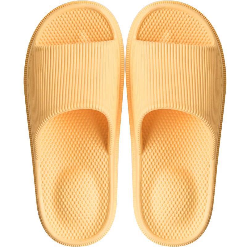 Hombres y mujeres pareja masaje de pies baño casa zapatillas interior inferior suave inferior grueso EVA zapatillas hombres