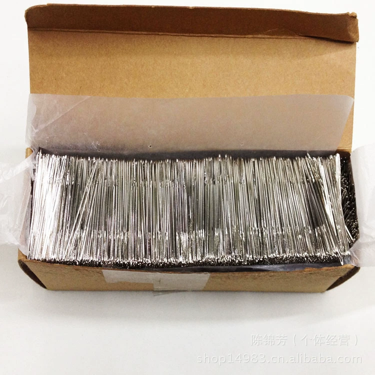 Специальная игла для вышивки крестиком Серебряный хвост 3,7 см серебряная Хвостовая игла с круглой головкой никелированная игла для шитья с тупой головкой ручная швейная игла оптом