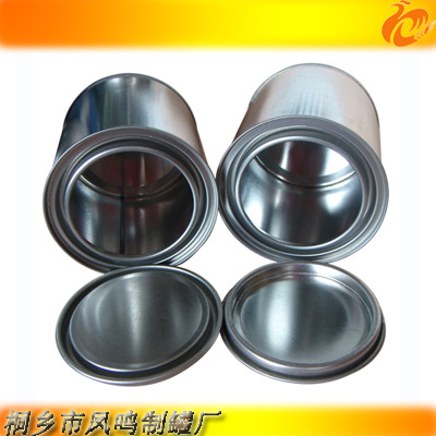 厂家PVC胶水罐 化工罐 马口铁罐 压盖罐 圆形铁罐 油漆罐 蜡烛罐