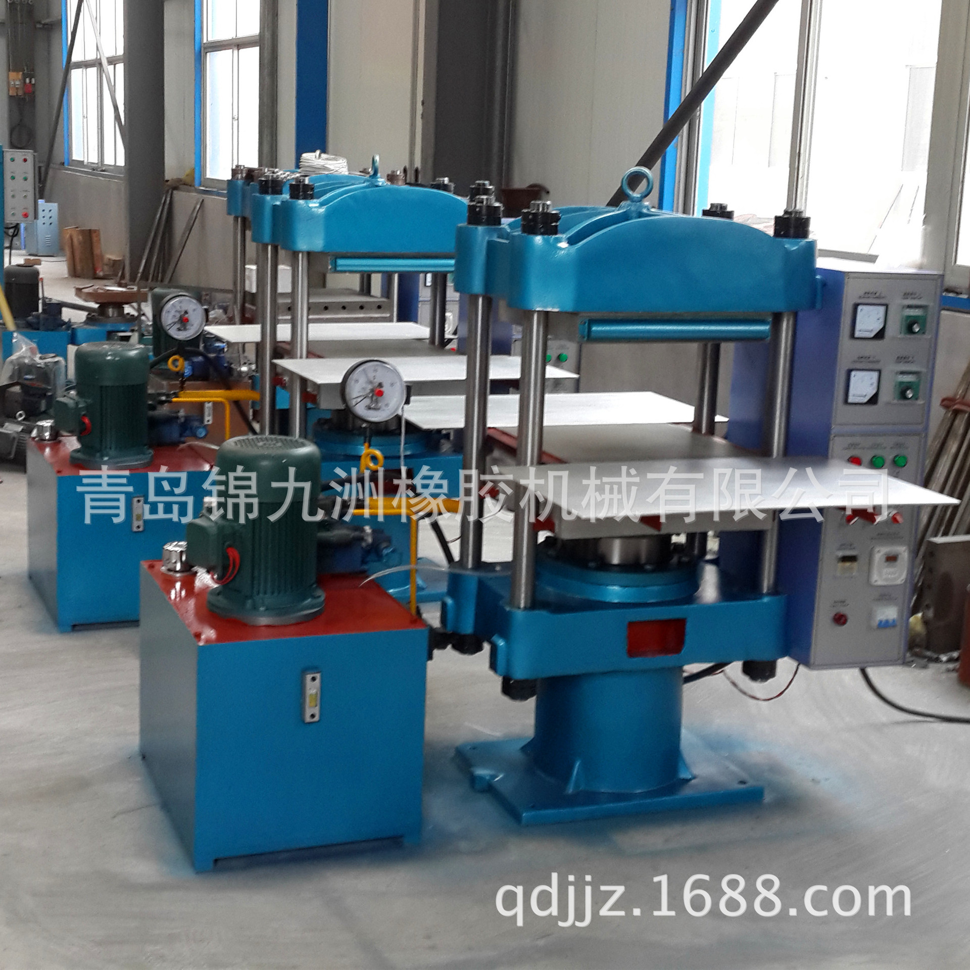 双向工作台操作手动硫化机 锦九洲0.80MN(80T)橡胶硫化机