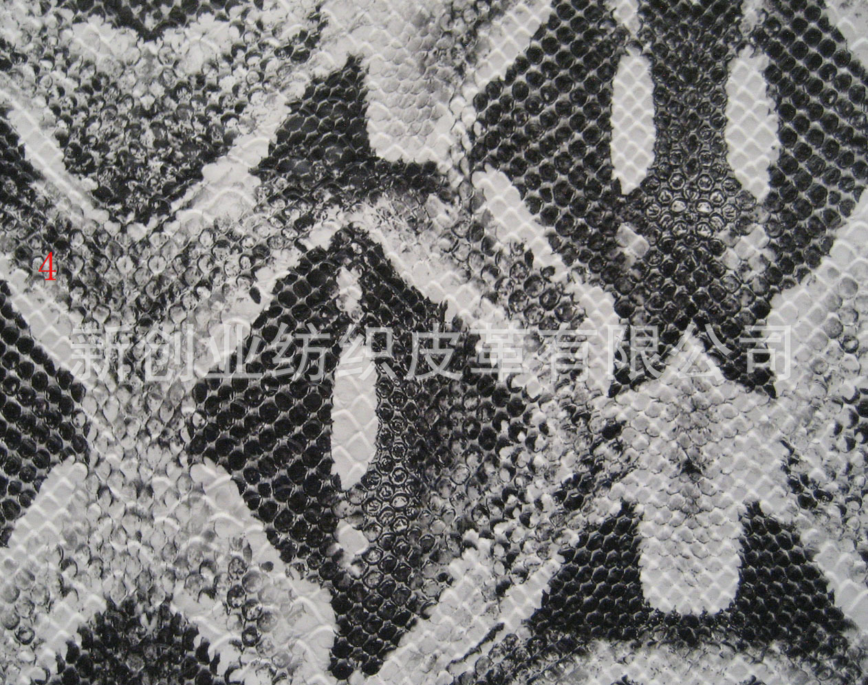 蟒蛇PVC 彩色印花蛇皮面料 鞋箱包蛇花纹 皮具高光蛇纹制品 帽鞋