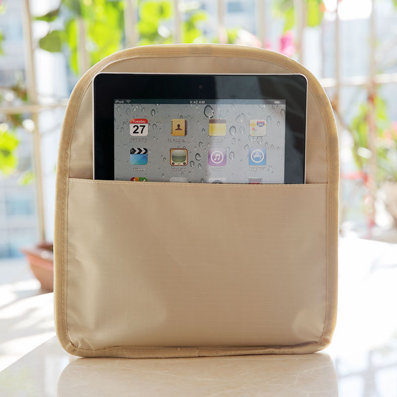 Rojo renacuajo estilo coreano impermeable Oxford tela maquillaje lavado bolsa de almacenamiento mochila bolsa de almacenamiento bolsa de forro