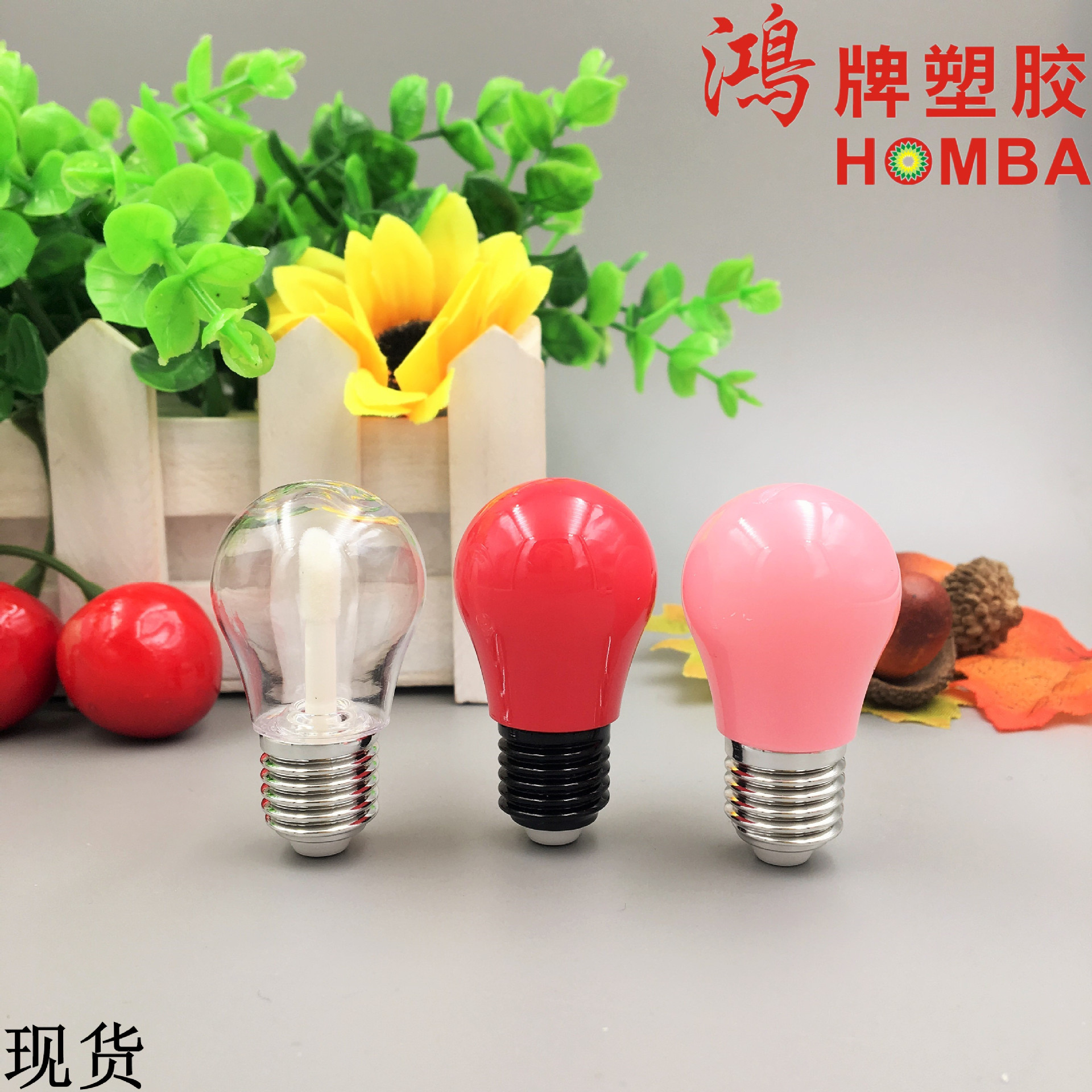 新品热销爆款7g-8g迷你小灯泡唇釉管 喷镀限量版唇彩唇蜜口红包材