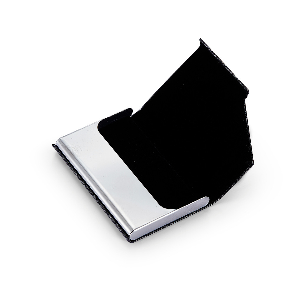 Caja de Tarjetas de Visita de Acero Inoxidable Personalizada con Logotipo del Fabricante, Regalos al por Mayor, Porta Tarjetas de Visita Metálico, Regalo Promocional Empresarial