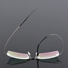 Titanium alloy ultra -bomb -free men's metal glasses rack mirror near -vision frame 867