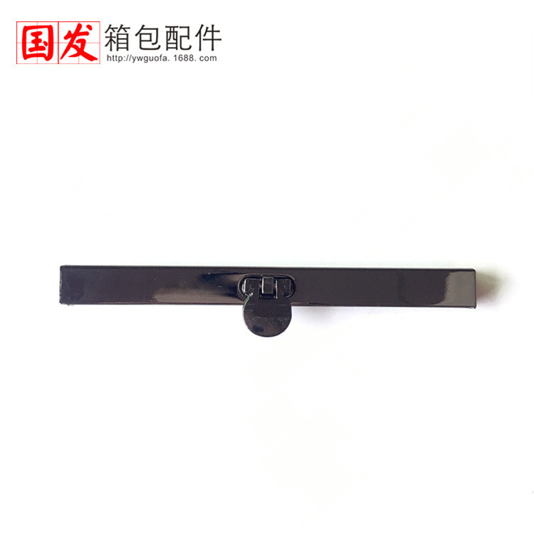 In stock: 11CM borde redondo cabeza recta oro borde borde bolsa hardware accesorios de bisagra bolsa de plata al por mayor