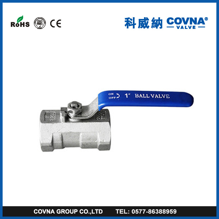 304 不锈钢一片式球阀  工厂供应耐用全通径耐高温