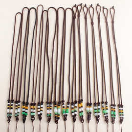 多彩玉珠翡翠毛衣链项绳巴山石圆珠路路通米珠配件饰品手工款式