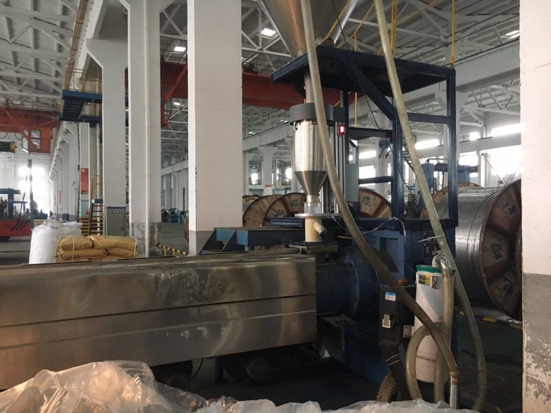 供应电缆电线挤出米重控制系统