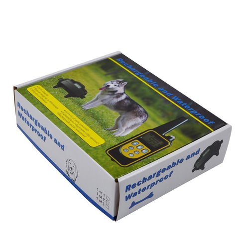 训狗器批发2017新款防水训狗器 蓝屏训狗器 止吠器充电遥控训犬器