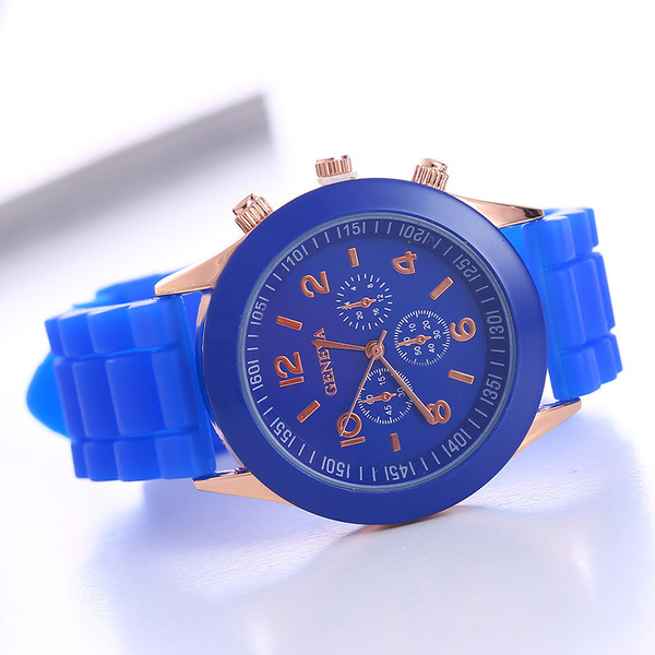 Spot Geneva Geneva Silicon Silicon Play Watch Women's Korean Version…