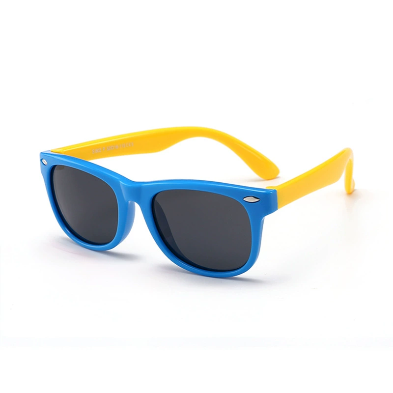 Silicone Children's Sunglasses, UV Protection, TAC Polarized Lenses, Assorted Colors (Ages 2+)