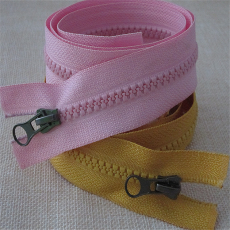热销批发5号树脂开尾拉链抱枕外套拉链纺织服装辅料厂家直销