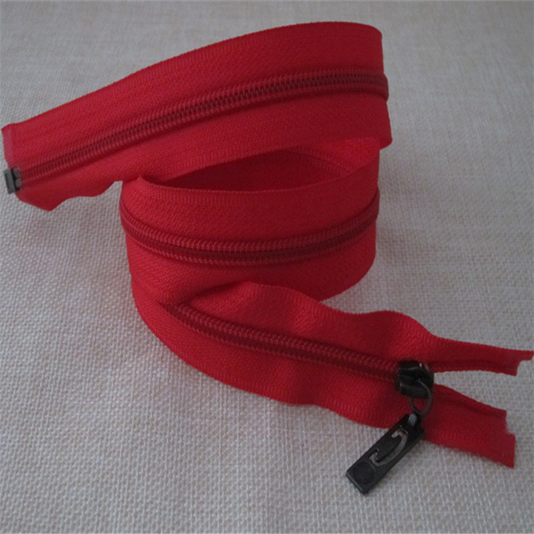 现货供应5号彩色现货尼龙码装拉链 70cm开衫拉链