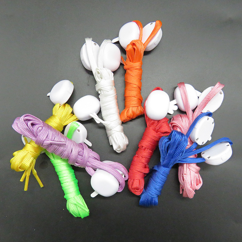 国内跨境爆款发光鞋夹灯 跑步警示灯 夜晚安全发光鞋带 鞋夹灯