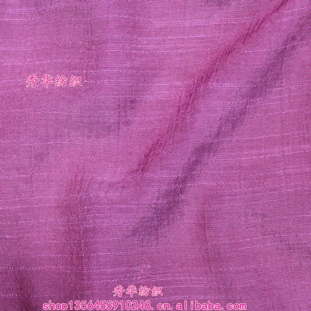 厂家直售涤棉面料 夏季时尚衬衣连衣裙天丝竹节绉涤棉面料批发