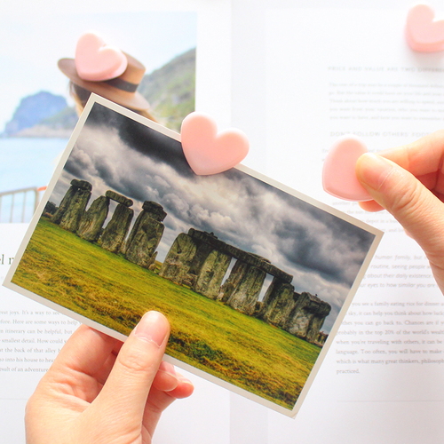 Japanese girl-style cute pink decorative hair clip, heart-shaped clip, photo clip, storage clip, sealing clip