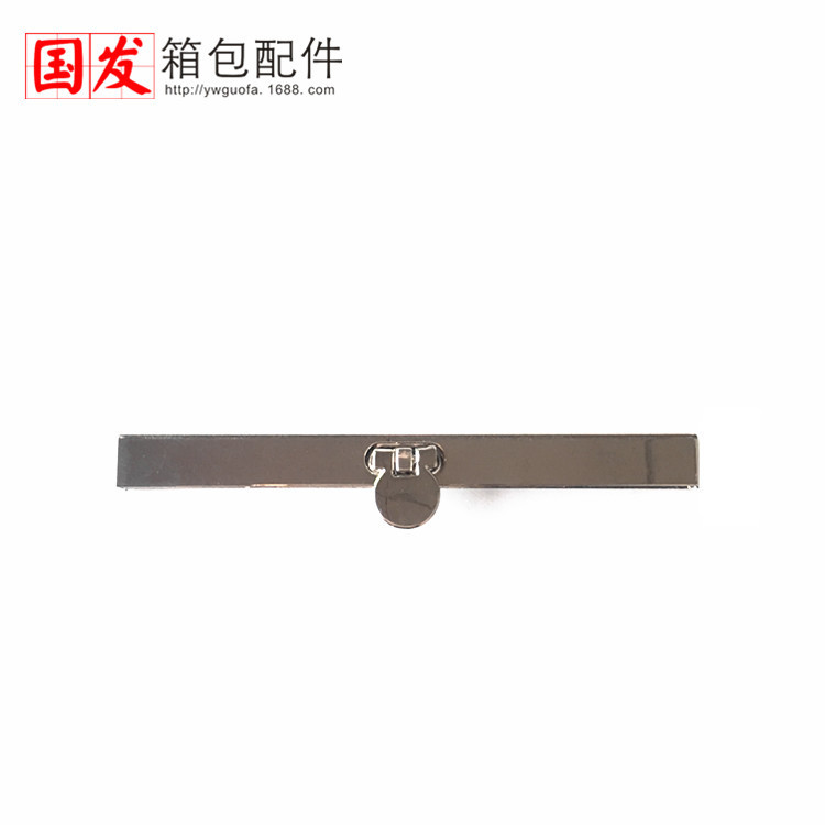 In stock: 11CM borde redondo cabeza recta oro borde borde bolsa hardware accesorios de bisagra bolsa de plata al por mayor