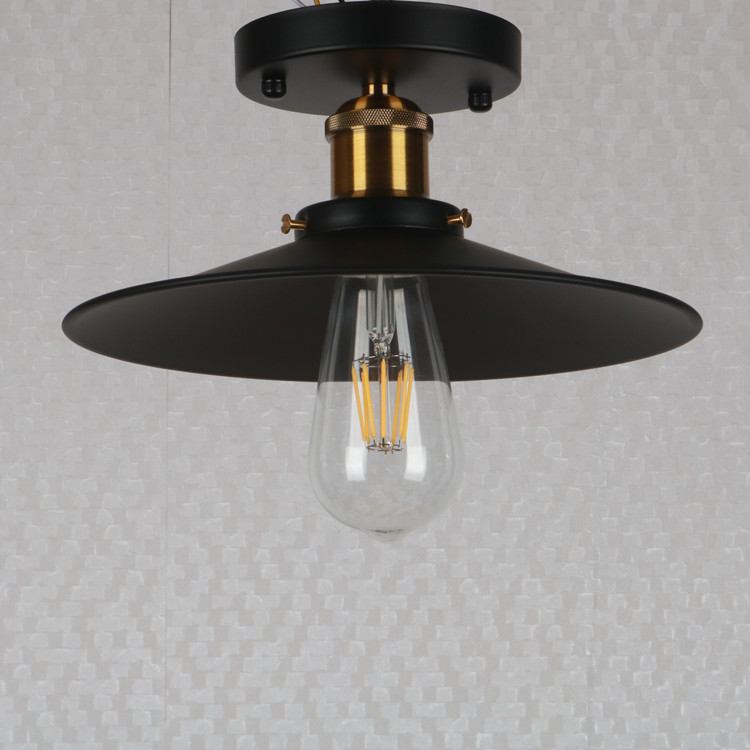 美式复古吊灯 工业风玄关灯创意走廊灯过道灯餐厅阳台灯吸顶灯