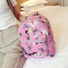 Summer polyurethane backpack, fashionable trend one-shoulder bag, shoulder bag, 2022, Korean style, flowered