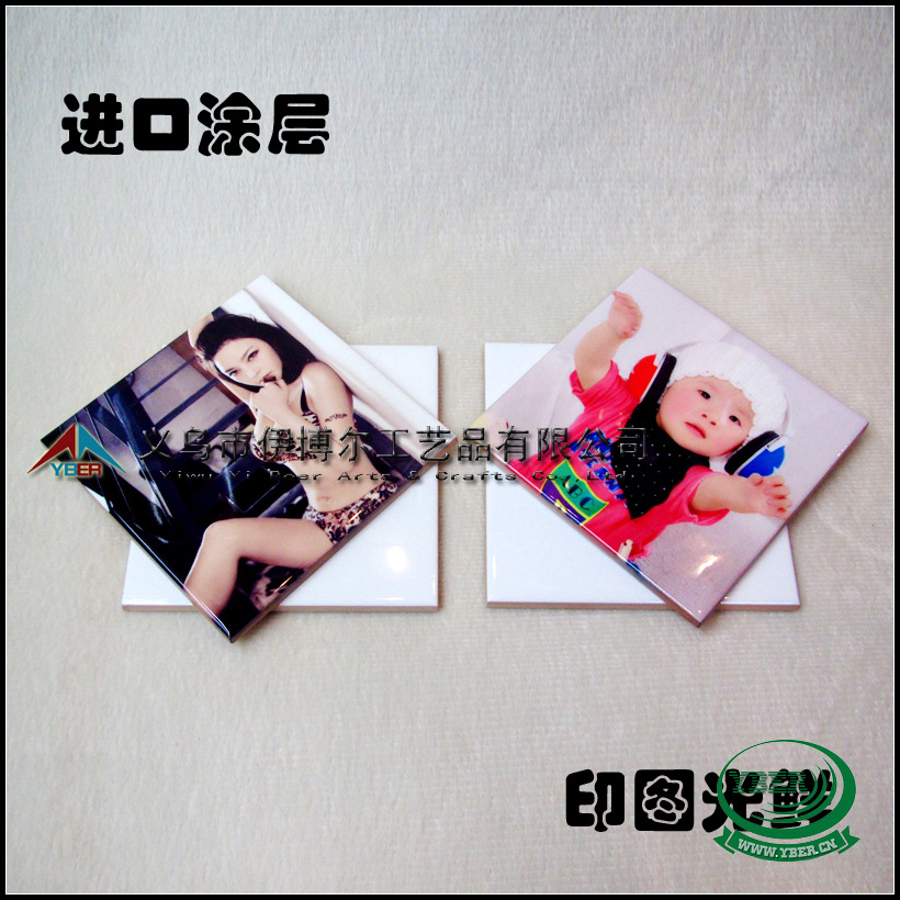 ��תӡ��שӰ���Ƭ10*10cm �����δ�שDIYӡͼС��שӡ��ƬLOGO