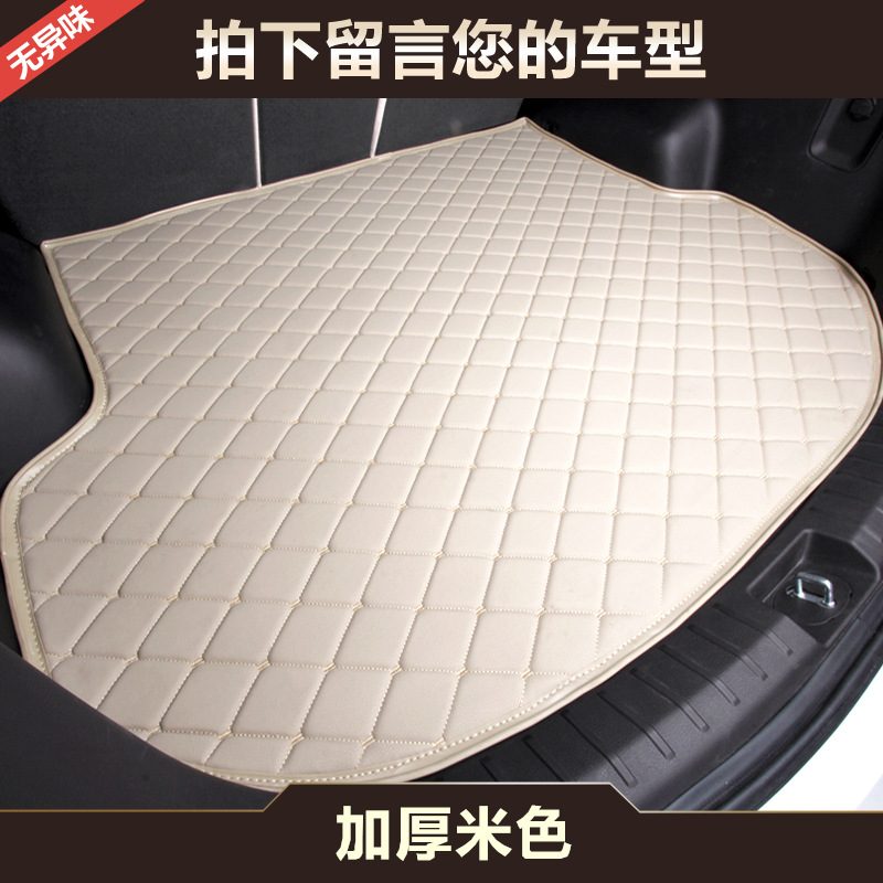 for Toyota: Toyota Trunk Mat - beige-premium-trunk-mat-leave-a-message-with-the-car-model-and-year-when-placing-an-order