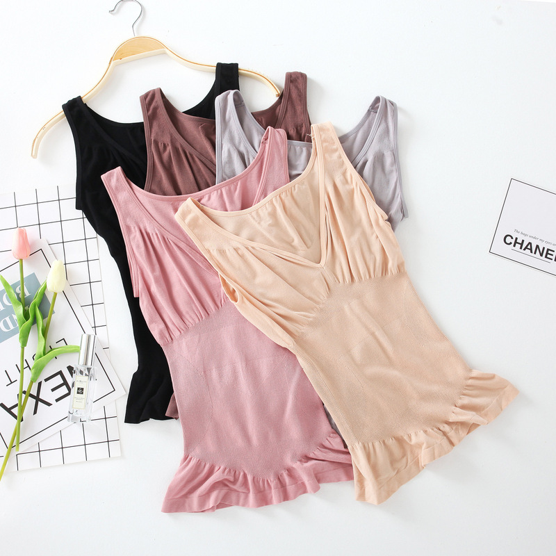 Special offer! Simple Unprinted Style Women's Body Vest Tight Base Underwear High Elastic Seamless One-piece Vest Special offer! Simple Unprinted Style Women's Body Vest Tight Base Underwear High Elastic Seamless One-piece Vest