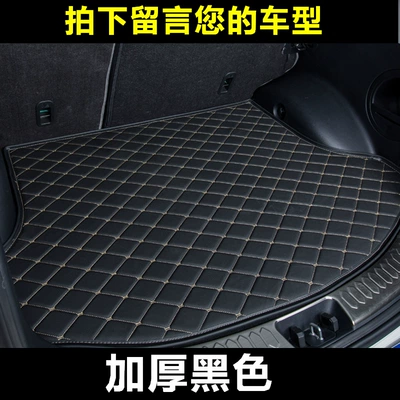 Audi A4L A6L A3 A5 A3L Q3 Q5L Q5 Q6 for Q2L tailbox mat A4 trunk mat (Trunk Mat) - black-high-quality-trunk-mat-the-model-and-year-of-the-single-message-are-available-in-the-market
