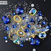 Jewelry, nail decoration, diamond, transparent glossy crystal, accessory