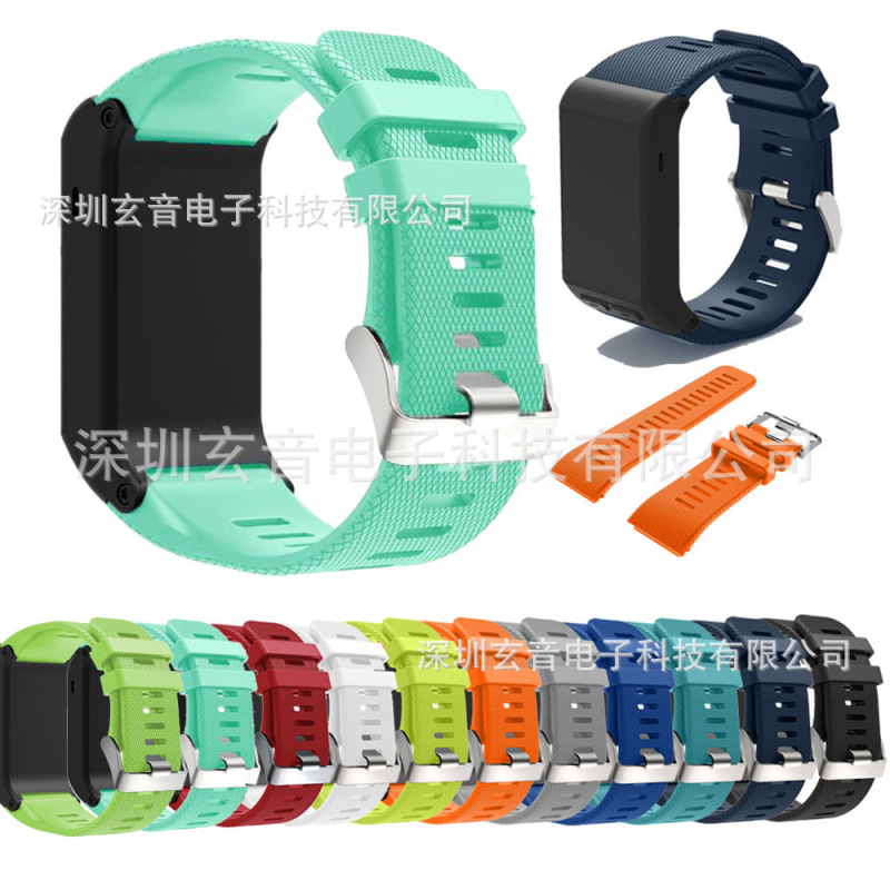 Suitable for Garmin Garmin Vivoactive Hr Silicone Strap Watch Strap Heart Rate Sports Watch Strap