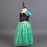 Наряд маленькой принцессы, вечернее платье для принцессы, «Холодное сердце», детская одежда
