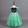 Small princess costume, evening dress for princess, “Frozen”, children's clothing