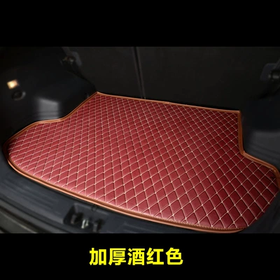 A3 A5 A3L Q3 Q5L: Trunk Mat - wine-red-high-quality-trunk-mat-the-model-and-year-of-the-single-message-are-available-in-the-market