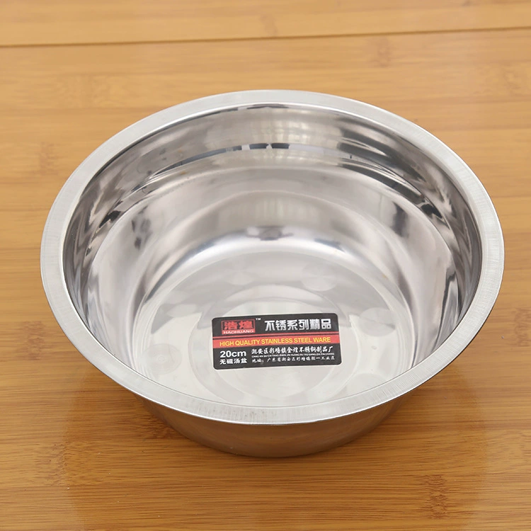 Немагнитная миска для супа из нержавеющей стали, бытовая раковина из нержавеющей стали, кухонная посуда Ludo, оптовая продажа