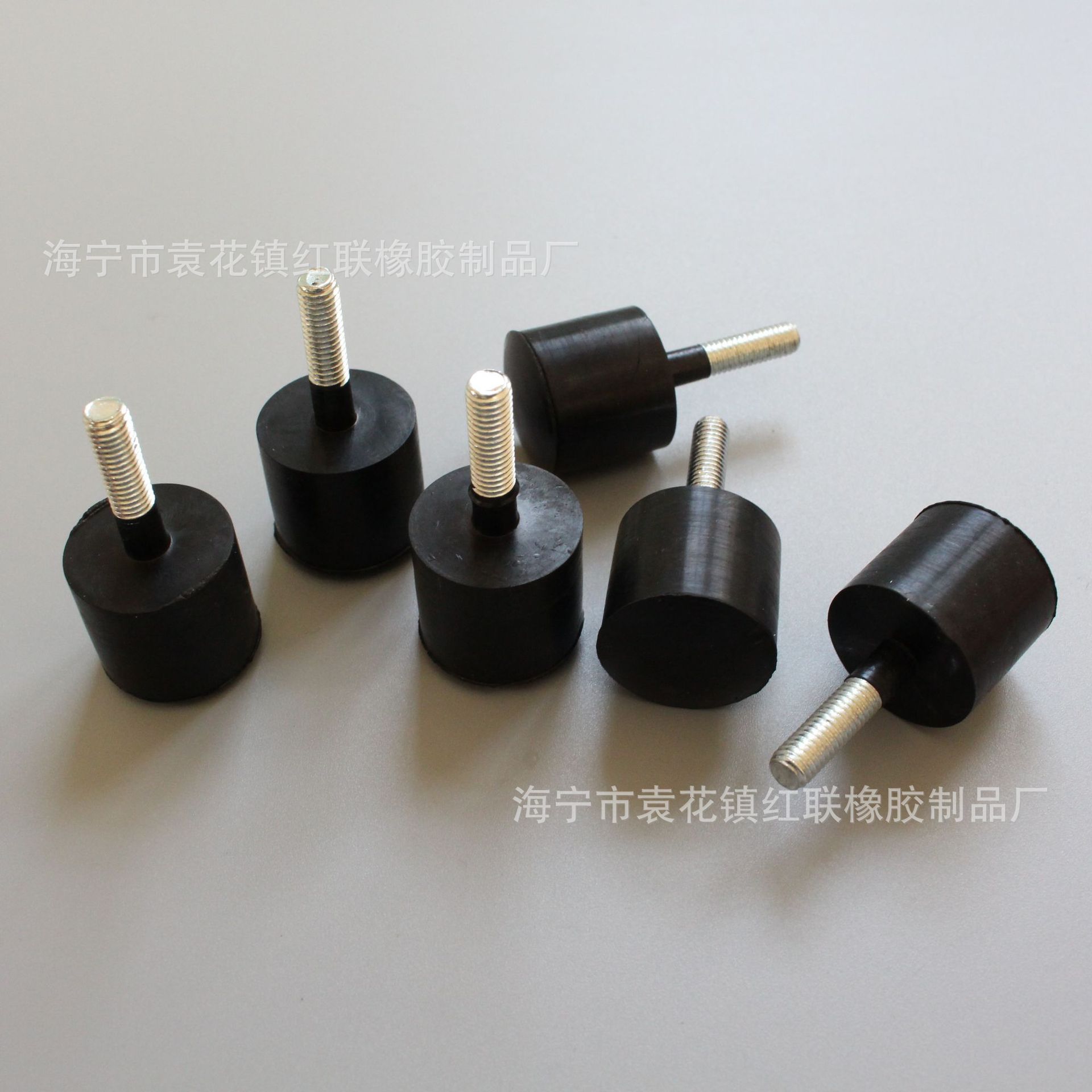 厂家直供 M10五金螺丝橡胶减震垫 机械设备防震机脚 VE型减震垫M5