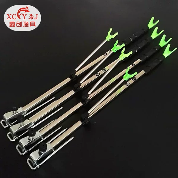 Wholesale Square Tube Stainless Steel Fishing Rod Holder Fishing Pole Mount Fishing Platform Fishing Rack Pole Fishing Tackle Mount Bracket