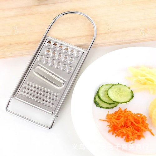 Household multi-functional stainless steel planer, shredder, kitchen radish grater, vegetable potato slicing and cutting artifact