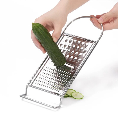 Household multi-functional stainless steel planer, shredder, kitchen radish grater, vegetable potato slicing and cutting artifact