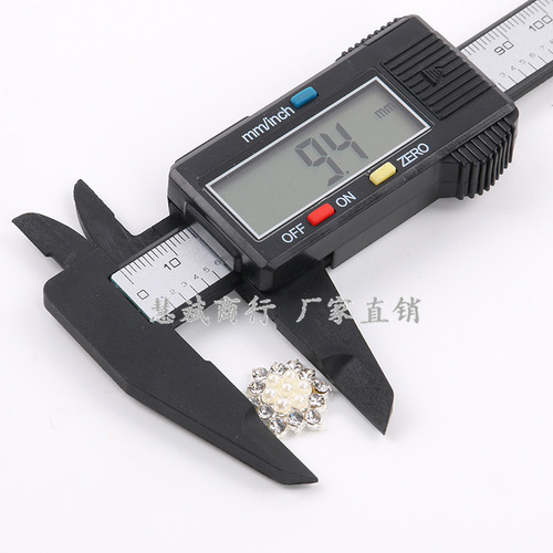 Plastic Digital Vernier Caliper Carbon Fiber Electronic Digital Ruler All-plastic Antique Jewelry Digital Caliper Sell Fast