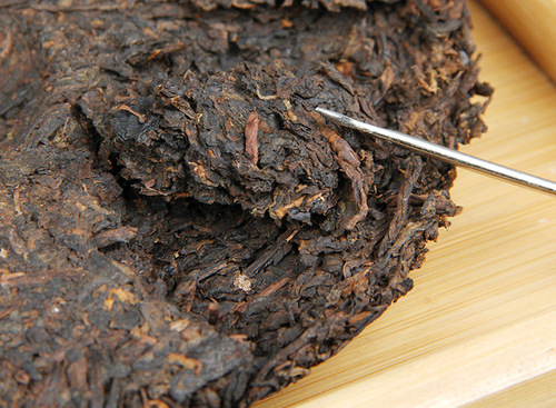 Wholesale Pu'er Tea Yunnan Tree Menglai Seven Sons Cake Treasure Pu'er Tea 13 Years Old Aged Fragrance 357g Ripe Tea