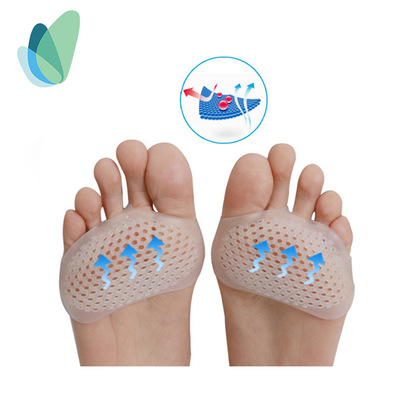 厂家供应透气蜂窝前掌垫 硅胶 舒适垫 女 护脚柔软高跟鞋防磨脚|ru