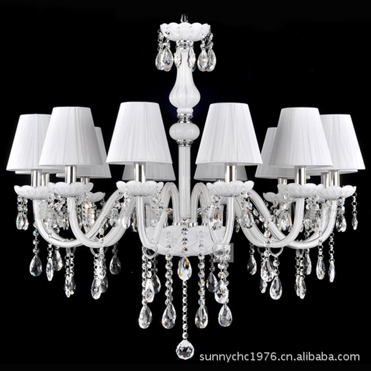 12-cabeza araña de cristal gran sala de estar comedor lámpara interior casa hotel habitación de invitados fachada sala de exposiciones lugar de entretenimiento