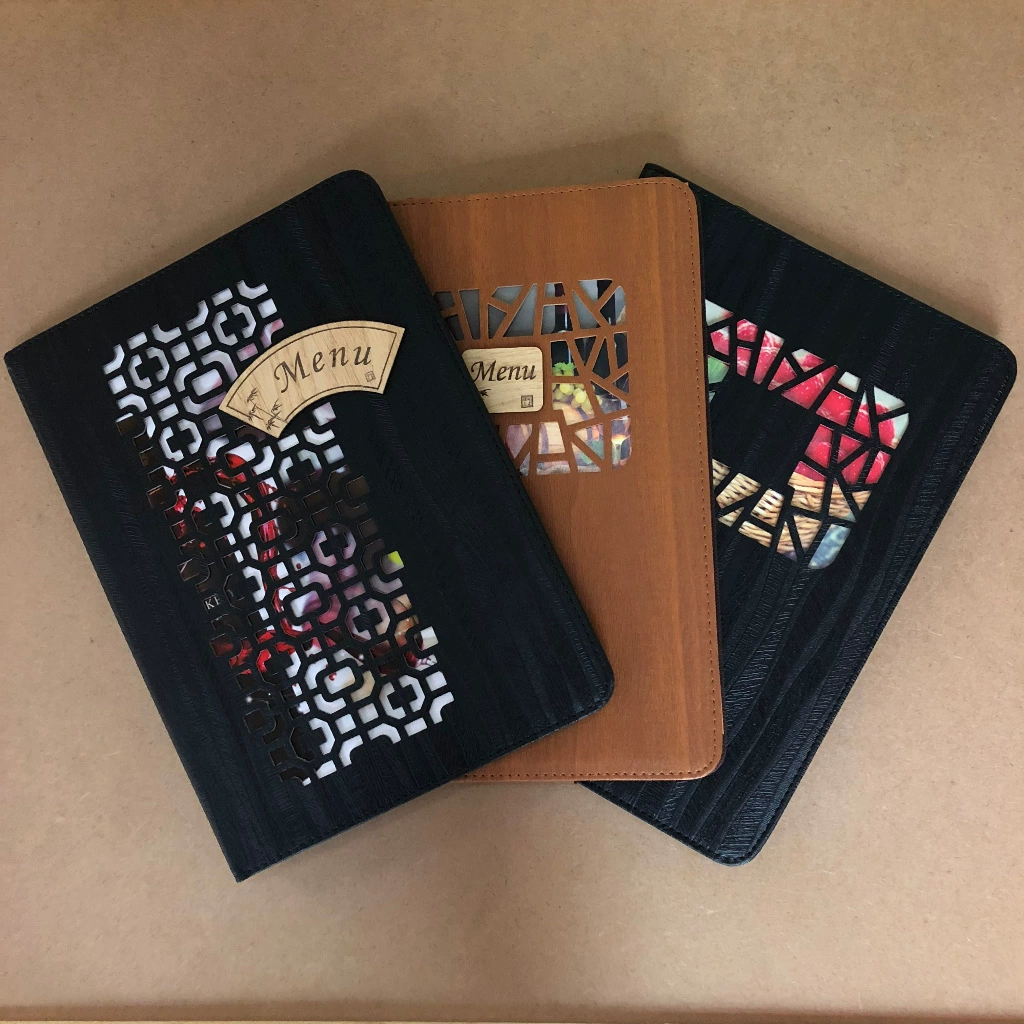 Книга рецептов Изготовление рецептов Тарелка меню с вкладными листами 8-страничная 8-сторонняя книга рецептов pvcA4 Обложка Книга рецептов