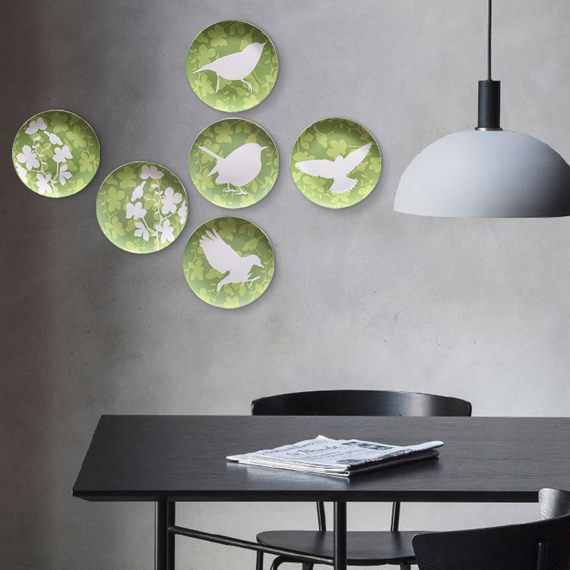 Placa de decoración de pared de cerámica moderna decoración de pared personalizada decoración de pared hotel restaurante decoración de pared al por mayor