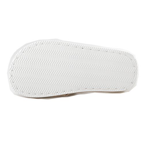 Hotel B&B linen cotton slippers couple home indoor lightweight travel hemp men and women anti-slip EVA indoor floor