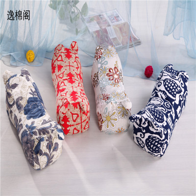 Clearance Handle printing The old coarse cloth tiger Buckwheat hull pillow Manufactor wholesale