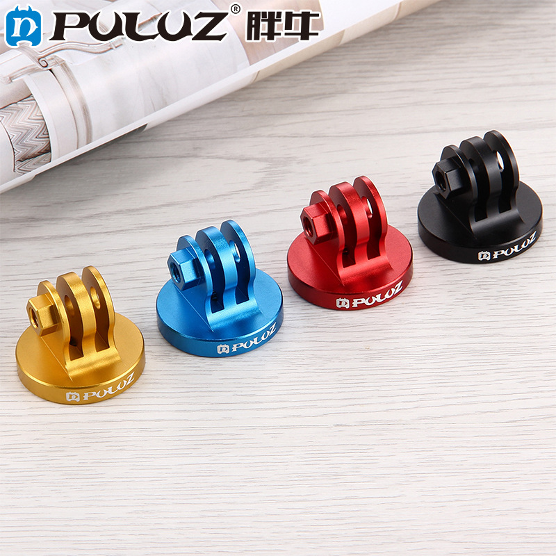 PULUZ Fat Cow DJI Osmo Acción accesorios GoProCNC procesamiento trípode de aluminio base fija