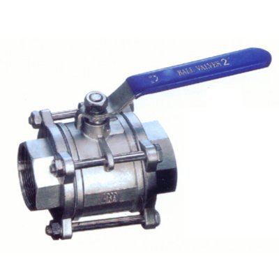 304不锈钢三片式高平台球阀 Q11F-16P 焊接式Q61F 内丝内螺纹球阀